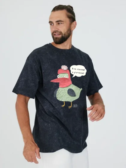 Футболка Странный птиц