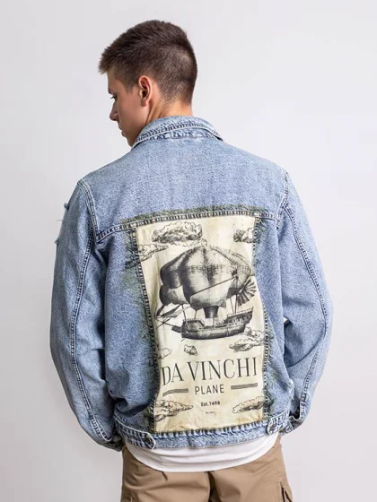 Джинсовая куртка Da Vinchi