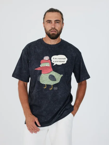 Футболка Странный птиц