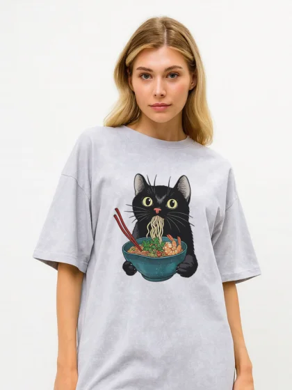 Футболка Кот Азия