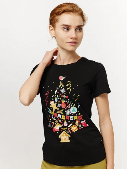 Футболка Елка