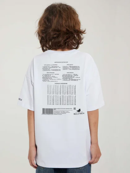 Футболка Школьная тетрадь