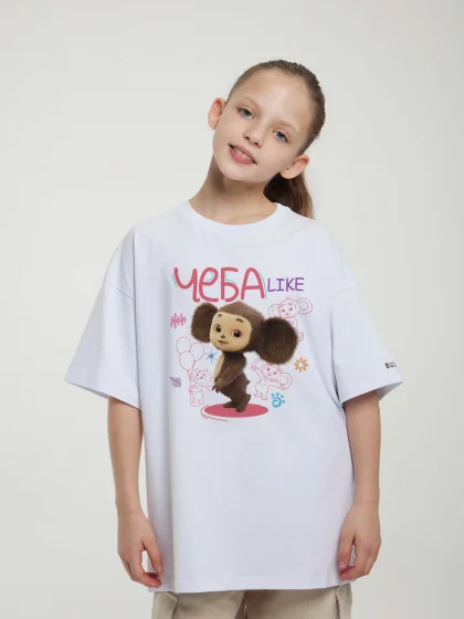 Футболка Like. Чебурашка