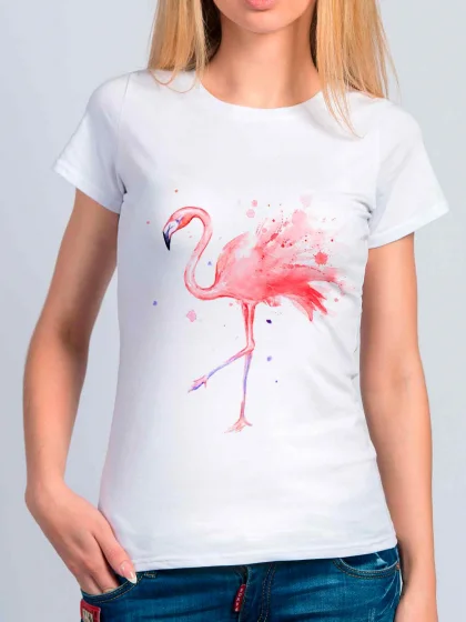 Футболка Фламинго