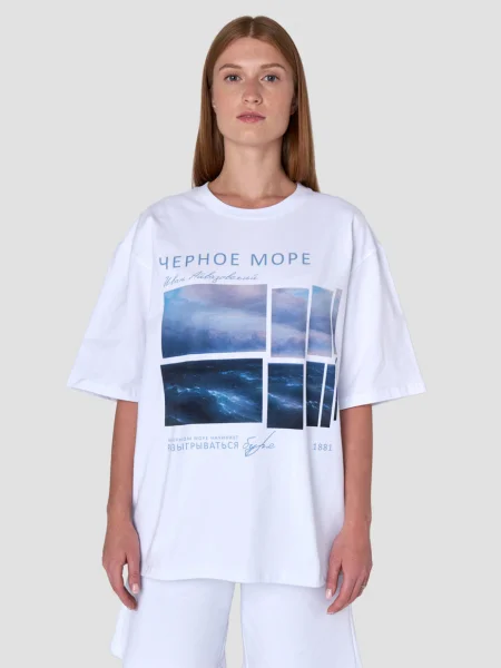 Футболка Черное море. Третьяковская Галерея