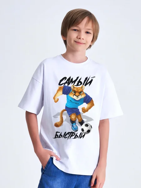 Футболка Футбол Гепард