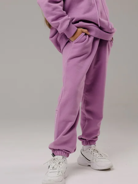 Джоггеры лавандовые