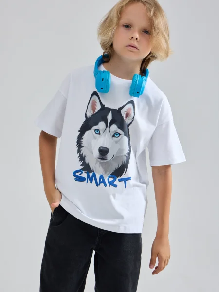 Футболка Хаски Smart