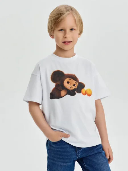 Футболка Чебурашка "На чиле" СМФ