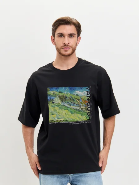 Футболка Оверсайз Ван Гог. Эрмитаж