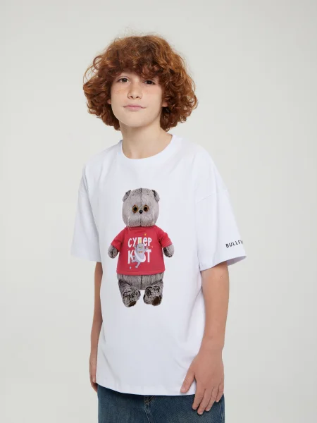 Футболка Басик & Ко "Супер Кот"