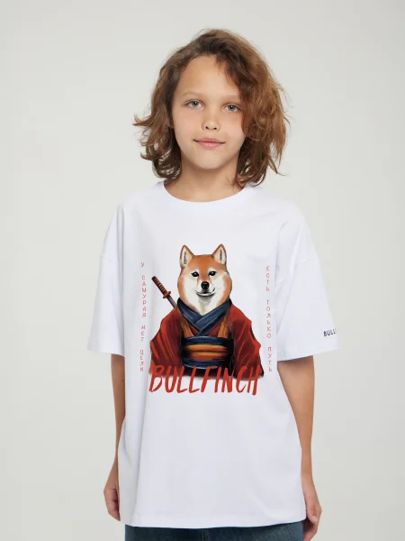 Футболка Сиба Ину Самурай