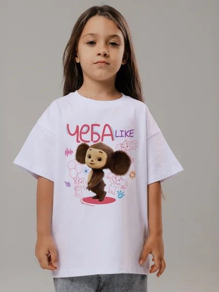 Футболка Like. Чебурашка