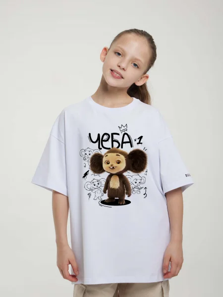 Футболка Беззубик. Чебурашка