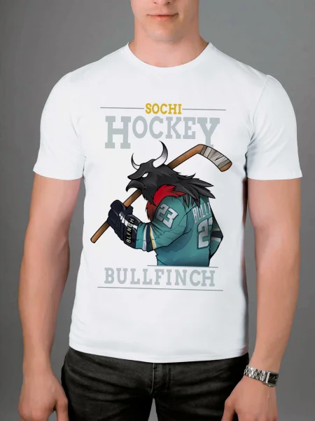 Мужская футболка ХК Сочи (Снегирь) 