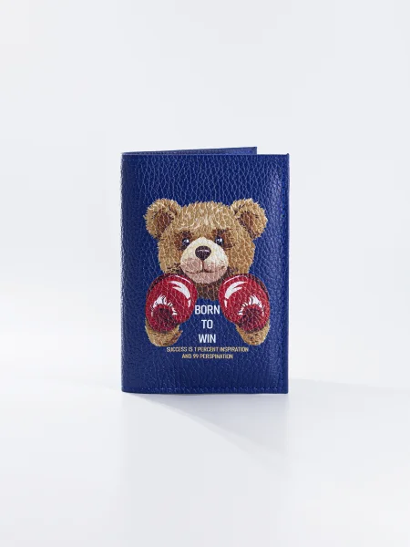 Обложка на паспорт Teddy Boxing