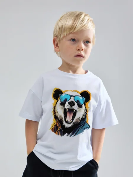 Футболка Панда в очках