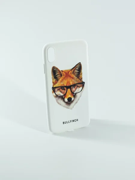 Чехол для Iphone XS Max Лисица в очках
