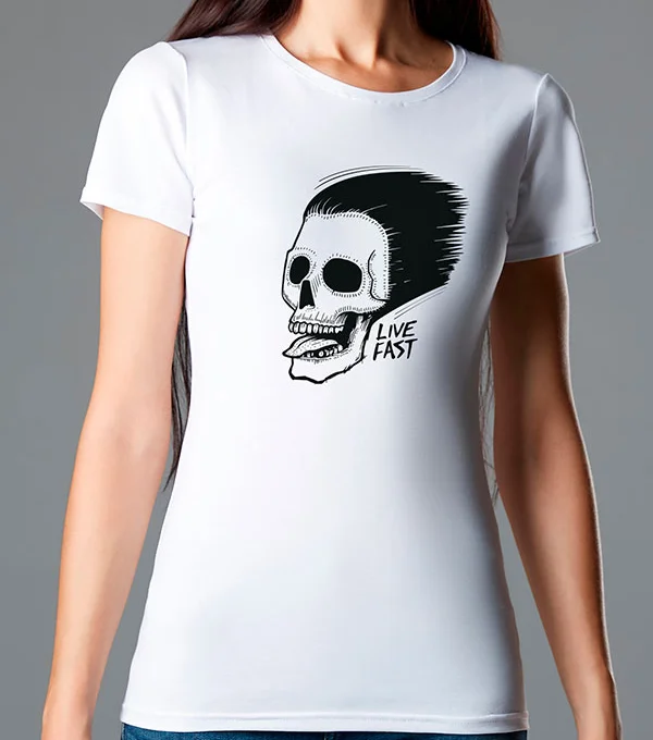 Футболка Live fast