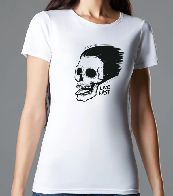 Футболка Live fast