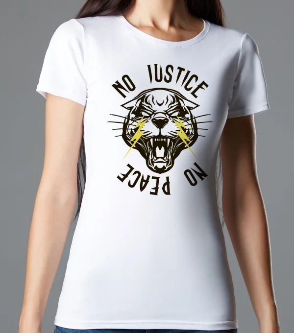 Футболка No justice, no peace