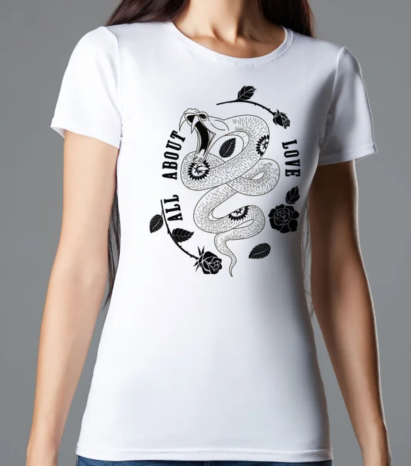 Футболка All about love