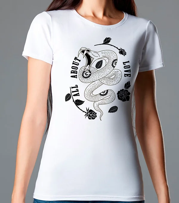 Футболка All about love