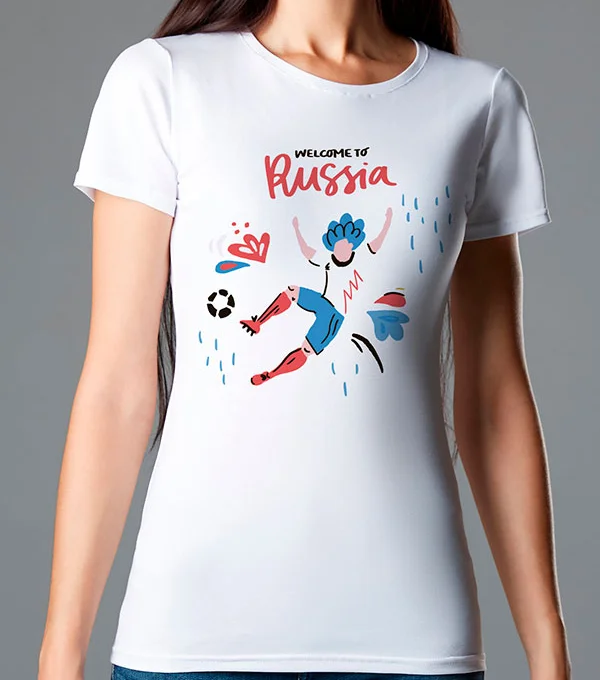 Футболка Welcome to Russia!