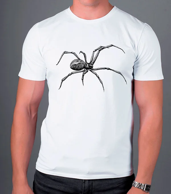 Футболка Черный паук