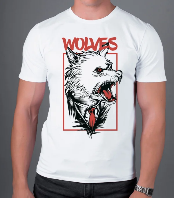 Футболка Волки