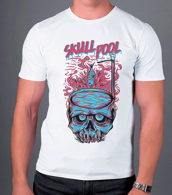 Футболка Бассейн череп