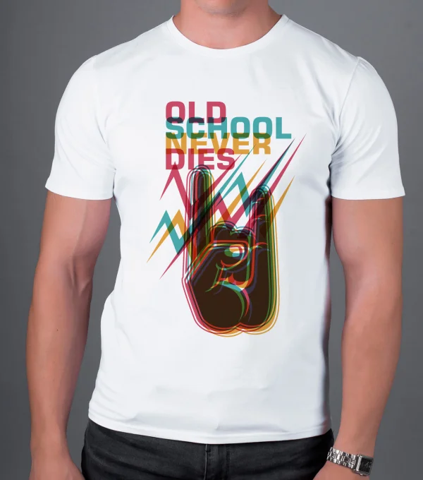 Футболка Старая школа навечно