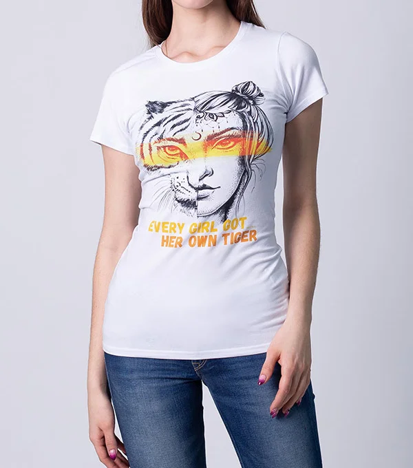 Футболка Тотемная тигрица