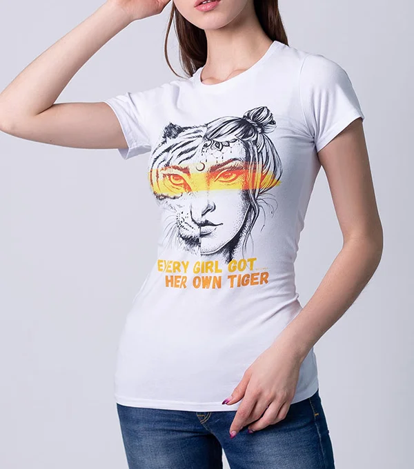 Футболка Тотемная тигрица