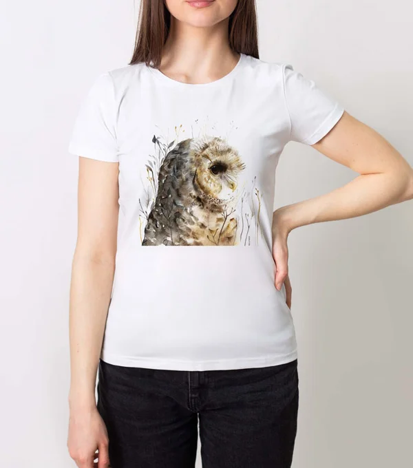 Футболка Сова полярная