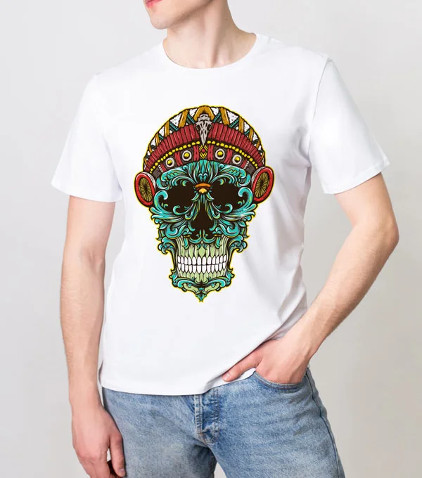 Футболка Индейский череп