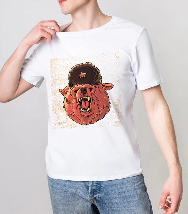 Футболка Советский медведь