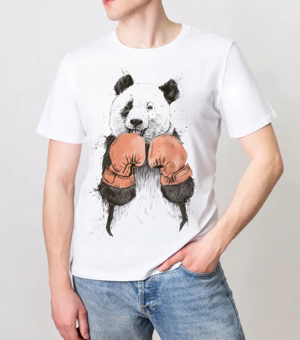Футболка Панда боксёр