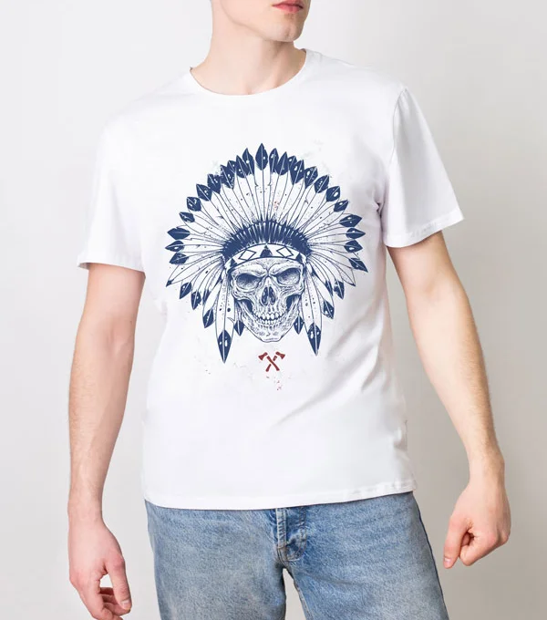 Футболка Череп Апачи