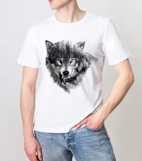 Футболка Лесной Волк