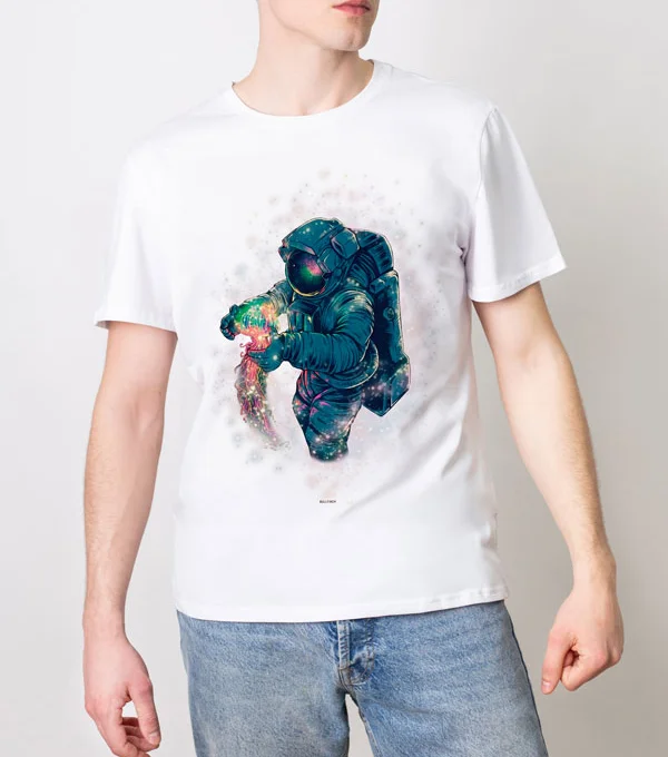 Футболка Космонавт с медузой