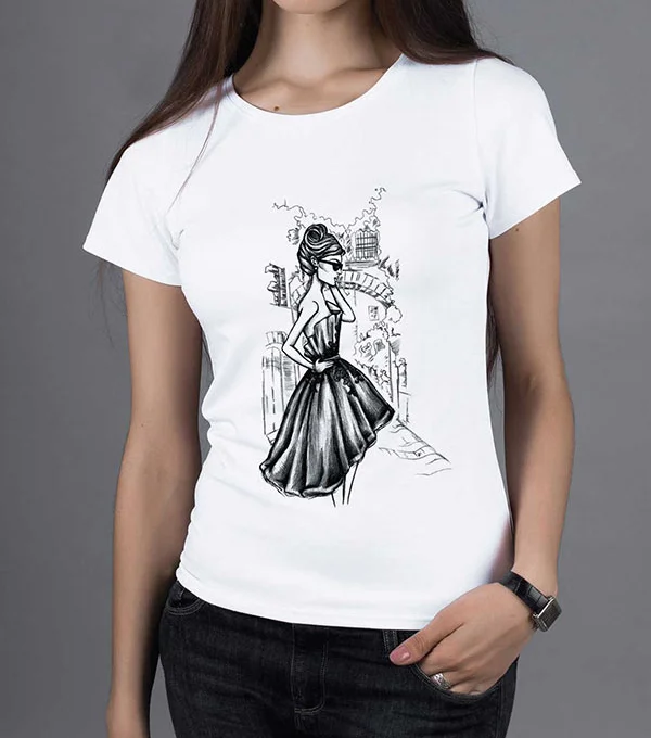 Футболка Одри Карандаш