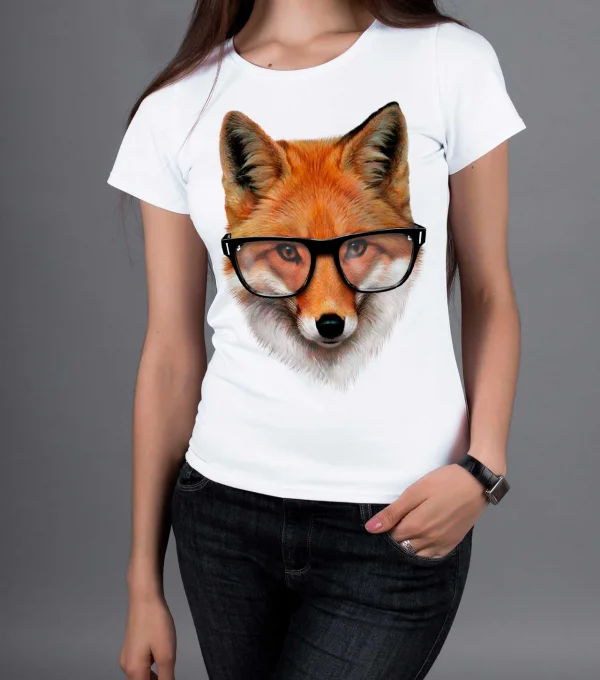 Футболка Лисица в очках