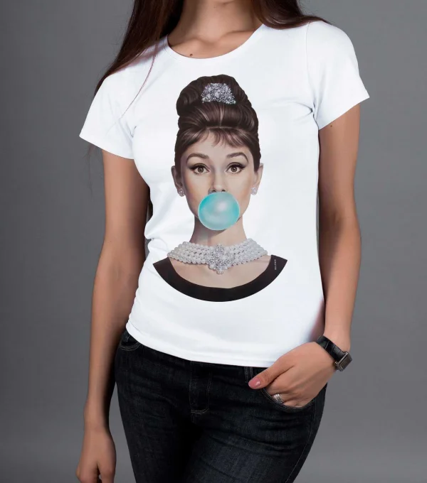 Футболка Одри Надувает Шарик