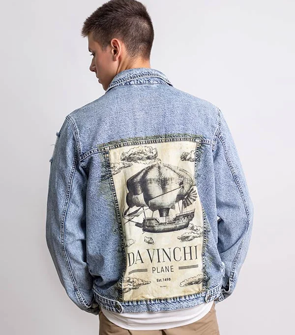 Джинсовая куртка Da Vinchi