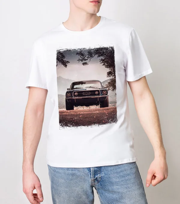 Футболка Мустанг ретро