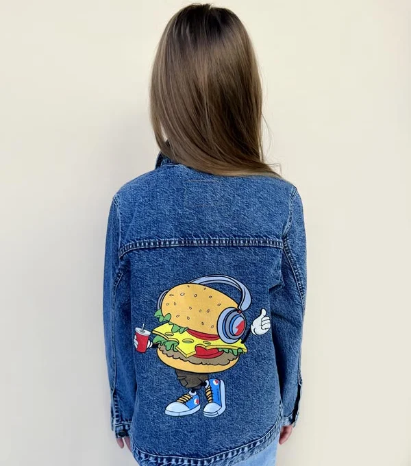 Джинсовая куртка Бургер