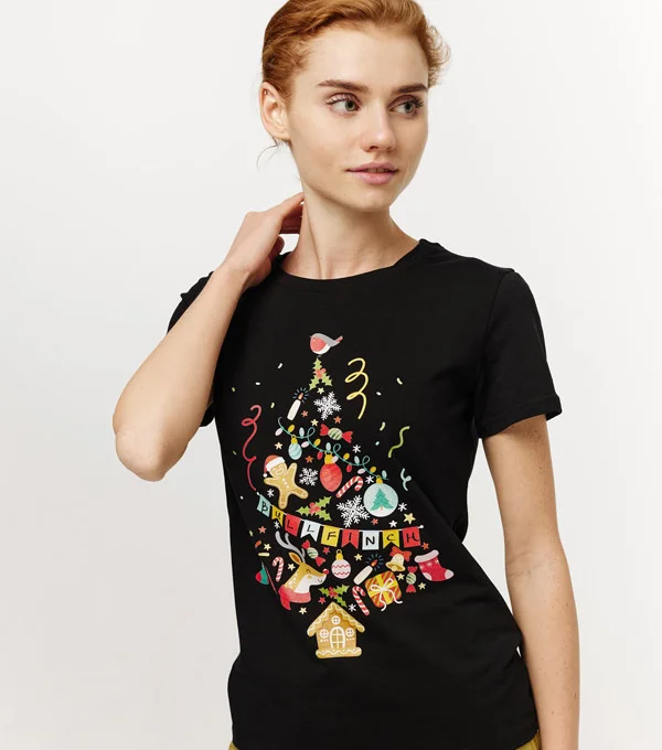 Футболка Елка