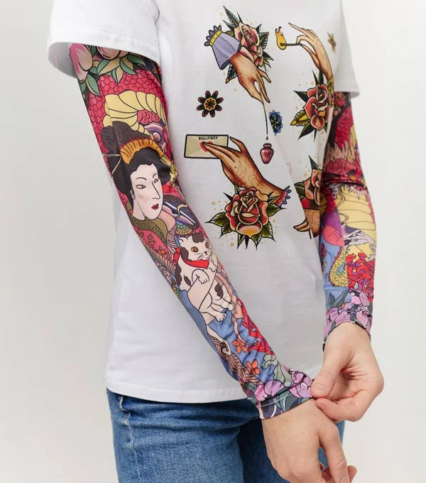 Лонгслив Рука гейши рукав Японка