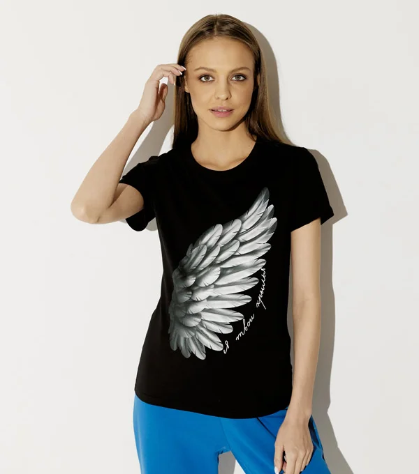 Мужская футболка Крылья Ангела